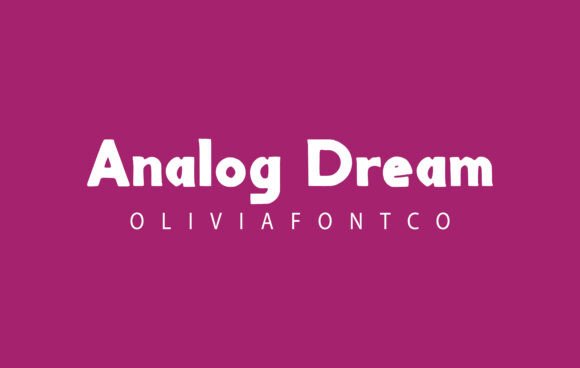 Analog Dream Font