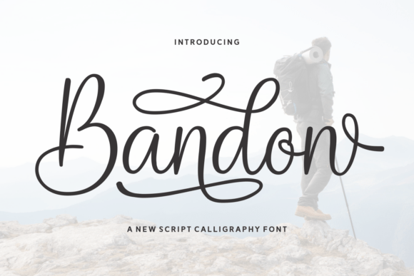Bandon: A Script Font That Brings Editorial Storytelling to Life