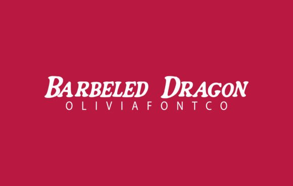 Barbeled Dragon Font