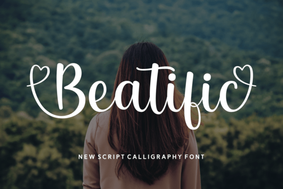 Beatific: A Script Font That Brings Warmth to Web Design