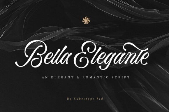 Bella Elegante: A Calligraphy Font for Handmade Creations