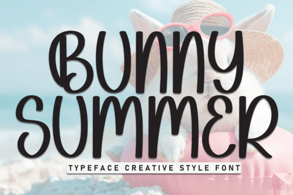 Bunny Summer Font: A Playful Handwritten Typeface for Crafters
