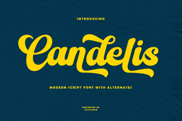 Candelis: A Script Font That Brings Warmth to Web Design