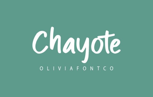 Chayote: A Handwritten Font for Scroll-Stopping Visuals
