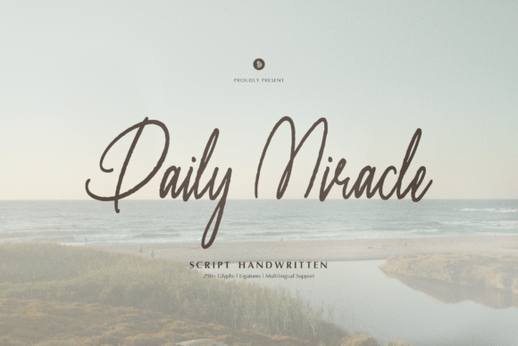 Daily Miracle: A Script Font Built for Editorial Storytelling