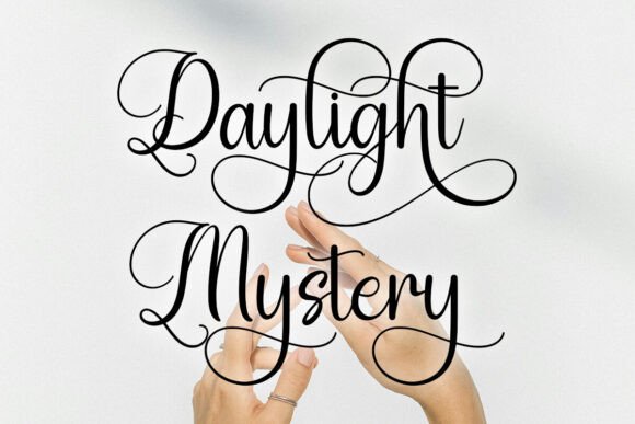 Daylight Mystery: The Font That Elevates Your Handmade Brand
