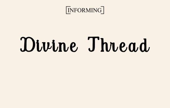 Divine Thread: A Web Designer's Font for Refined Digital Identity