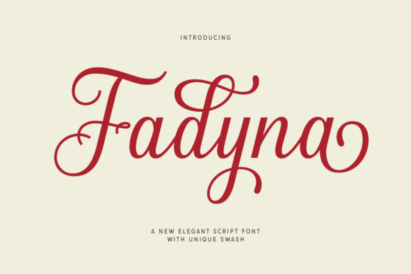 Fadyna: A Script Font That Brings Warmth to Editorial Design