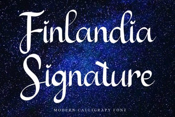 Finlandia Signature: A Script Typeface Built for Elegant Digital Branding