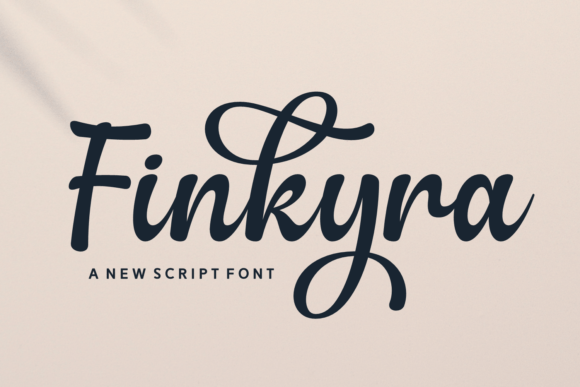 Finykra: A Script Font Built for Bold Brand Statements
