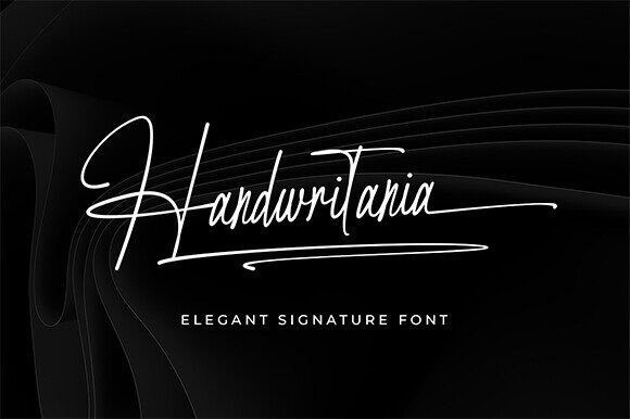 Handwritania: A Signature Font for Thoughtful Branding