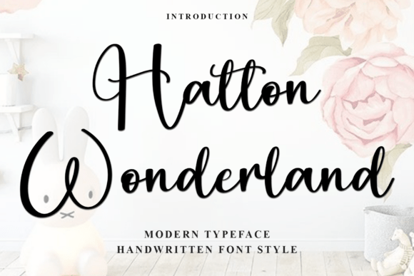 Hatton Wonderland: A Script Font That Brings Warmth to Editorial Design