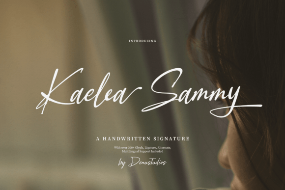 Kaelea Sammy: A Stylish Script Font