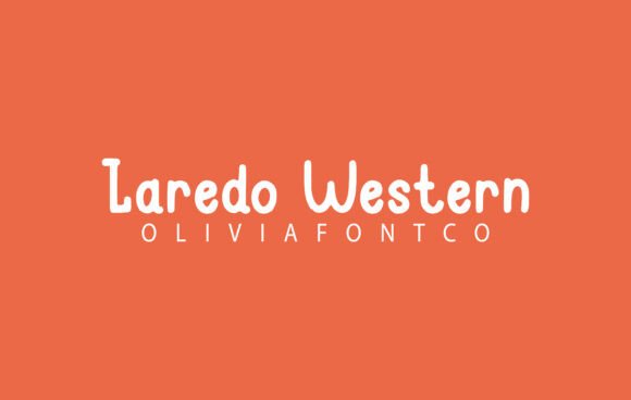 Laredo Western Font: Elegant Script for Editorial Design