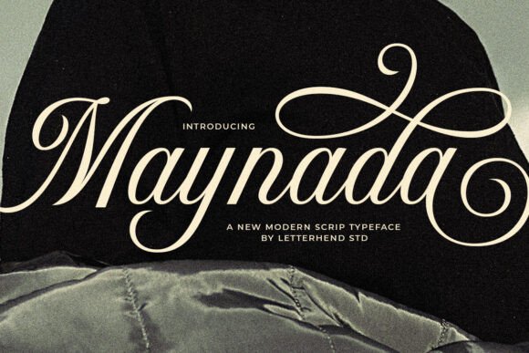 Maynada: A Script Font with Editorial Elegance and Publishing Appeal