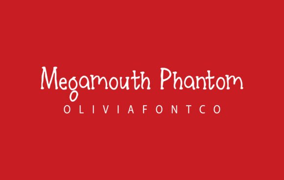 Megamouth Phantom Font