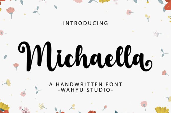 Michaella: A Handwritten Font That Elevates Campaign Visuals