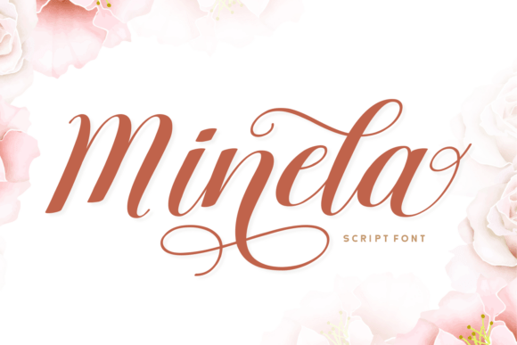 Minela Brings Graceful Flourishes to Editorial Design