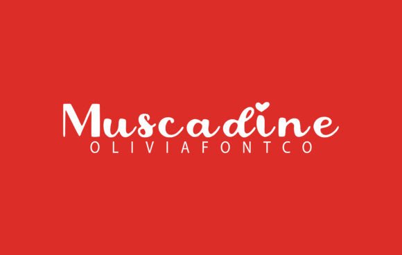 Muscadine Font: A Handwritten Typeface for Authentic Branding
