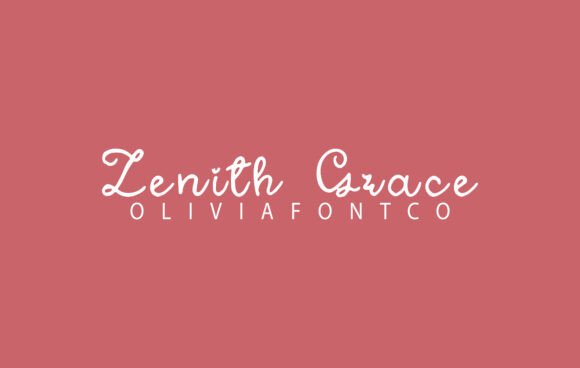 Zenith Grace: A Font for Elegant Branding